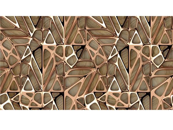 3D Geometric Design Wallpaper by MywallpaperShop