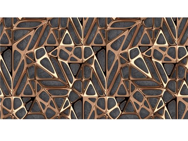 3D Geometric Design Wallpaper by MywallpaperShop