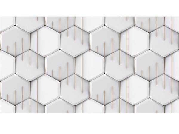 3D Geometric Design Wallpaper by MywallpaperShop