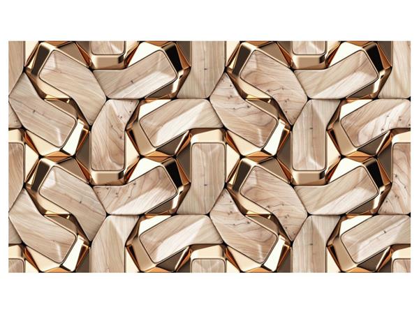 3D Geometric Design Wallpaper by MywallpaperShop