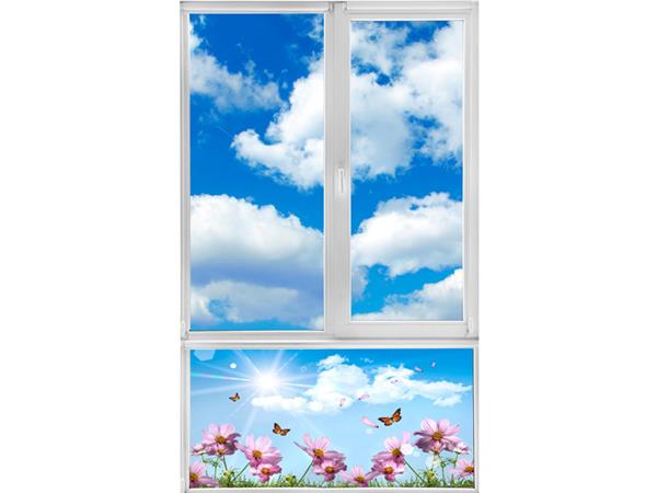 Window Flower and Gokyuzu Themed Wallpaper by MywallpaperShop
