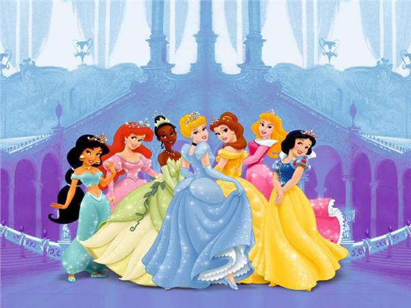 Princesses Kids Room Wallpaper by MywallpaperShop