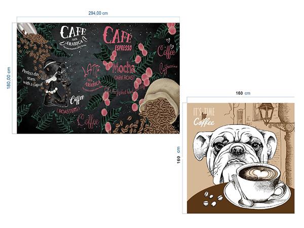 Cafe Dog Wallpaper by MywallpaperShop