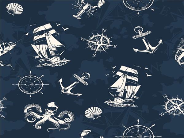 Sailor Kids Room Wallpaper by MywallpaperShop