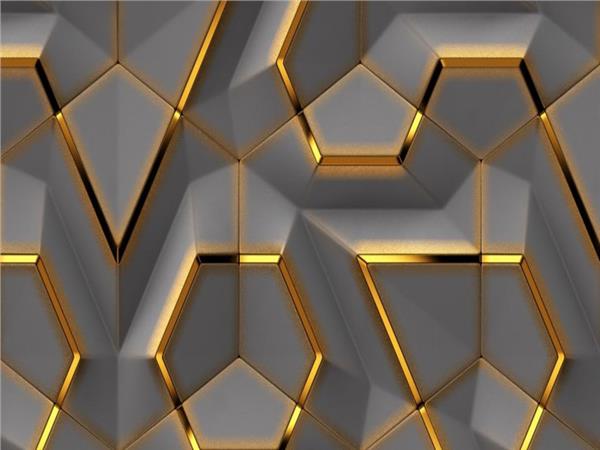 Geometric Design 3D Wallpaper by MywallpaperShop