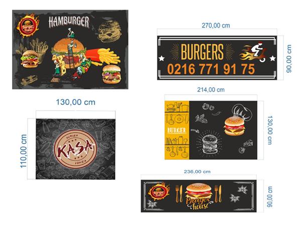 Burger Power Custom Design Wallpaper by MywallpaperShop