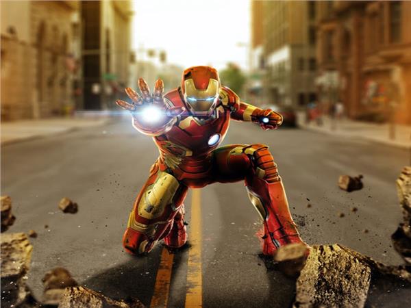 Iron Man Kids Room Wallpaper by MywallpaperShop