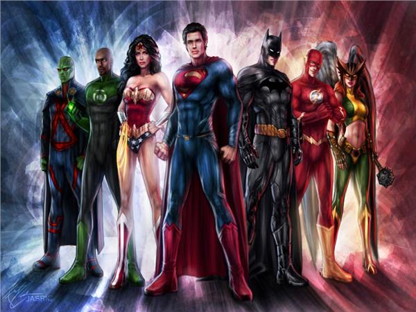 Justice League Kids Room Wallpaper by MywallpaperShop