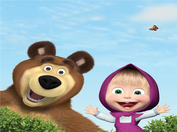 Masha Kids Room Wallpaper by MywallpaperShop