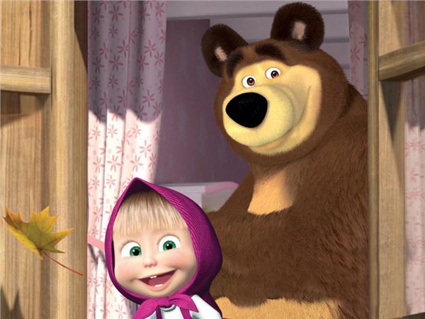 Masha Kids Room Wallpaper by MywallpaperShop