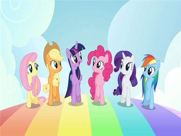 My Little Pony Arkadaslik Sihirlidir Kids Room Wallpaper by MywallpaperShop