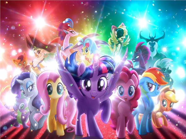 My Little Pony Arkadaslik Sihirlidir Kids Room Wallpaper by MywallpaperShop
