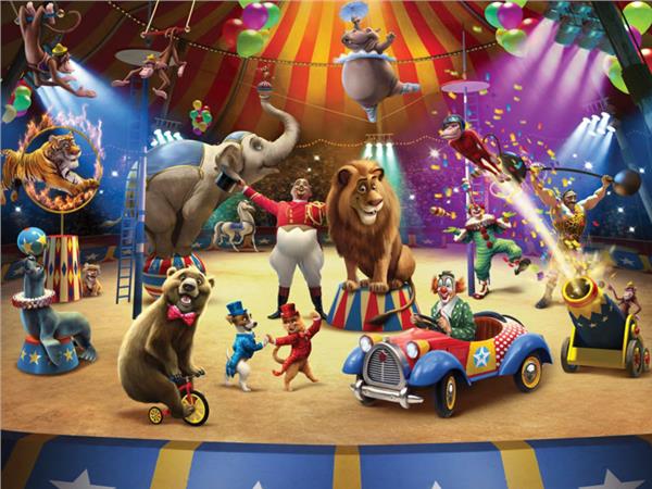 Crazy Sirk Kids Room Wallpaper by MywallpaperShop