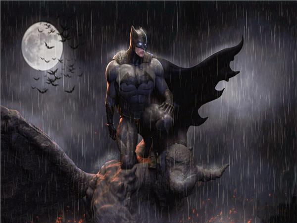 Batman 3D Kids Room Wallpaper by MywallpaperShop