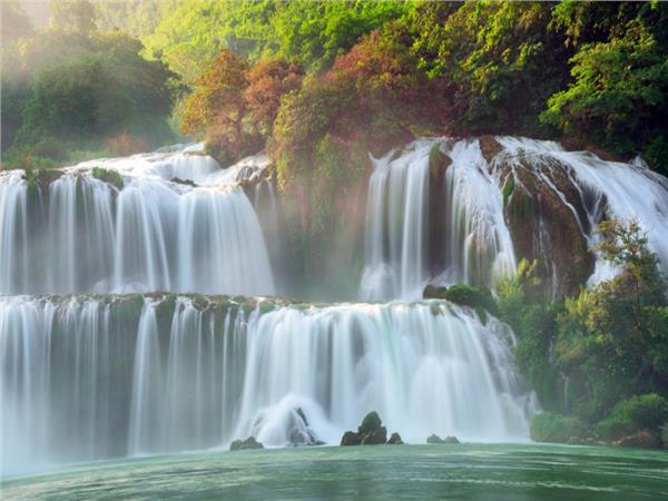 Waterfall Scenery Wallpaper by MywallpaperShop