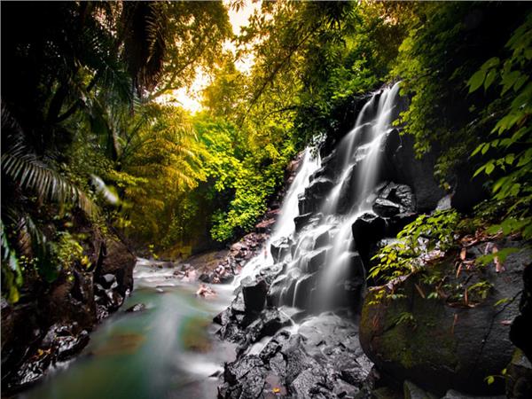Waterfall Scenery Wallpaper by MywallpaperShop