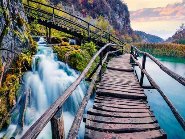 Waterfall Scenery Wallpaper by MywallpaperShop