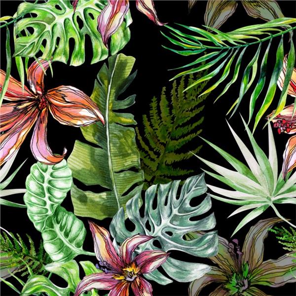 Palm Tree Leaves Wallpaper by MywallpaperShop