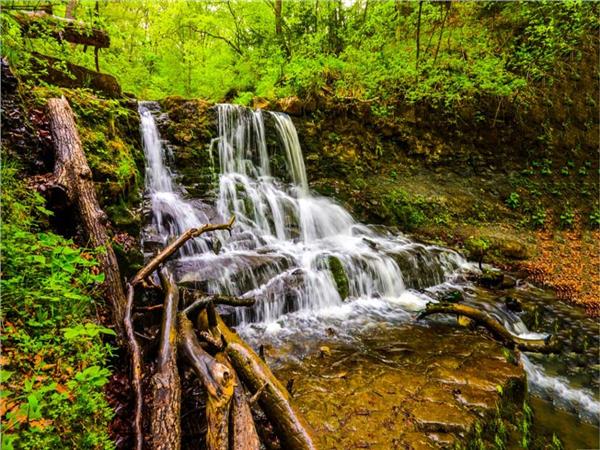 Waterfall Scenery Wallpaper by MywallpaperShop