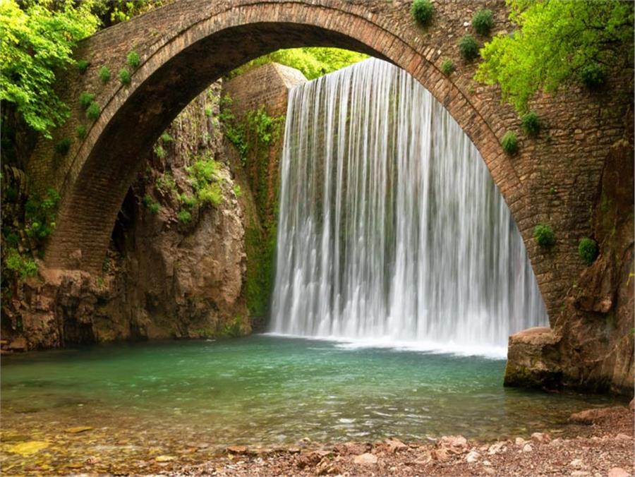 Waterfall Scenery Wallpaper by MywallpaperShop