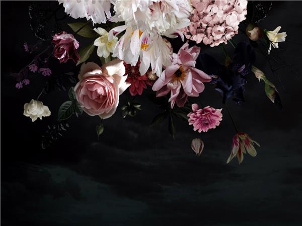 Genis Flower Design 3D Wallpaper by MywallpaperShop