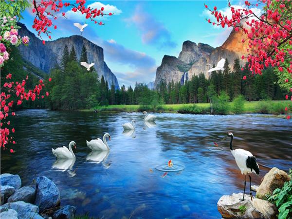 Kugular and Gol Nature Scenery 3D Wallpaper by MywallpaperShop
