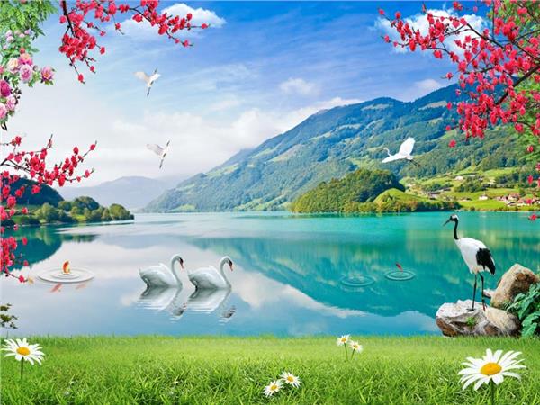 Kugular and Gol Scenery Wallpaper by MywallpaperShop