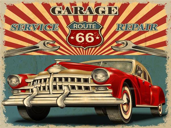 Retro Vintage Wallpaper by MywallpaperShop