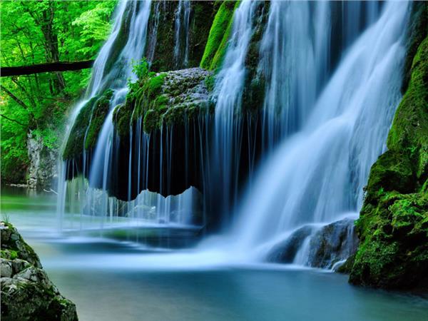 Waterfall Scenery Wallpaper by MywallpaperShop