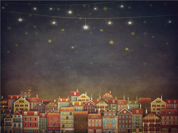 SweetKasaba and Stars Kids Room Wallpaper by MywallpaperShop