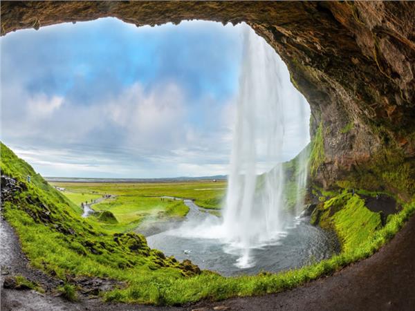 Waterfall Scenery Wallpaper by MywallpaperShop