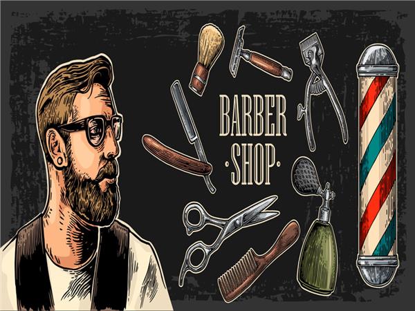 Barber 055 Wallpaper by MywallpaperShop