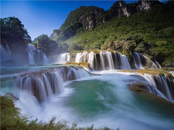 Waterfall Scenery Wallpaper by MywallpaperShop