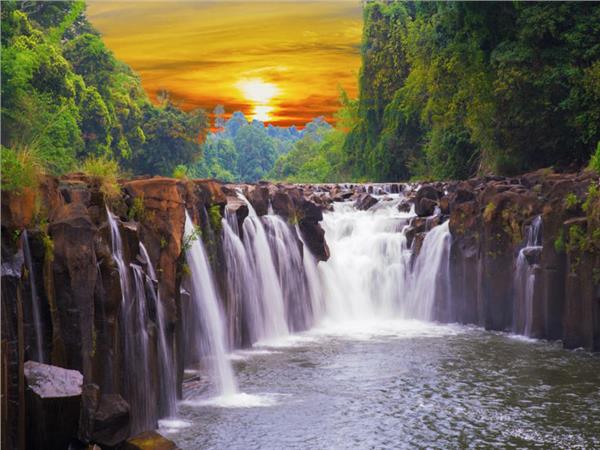 Waterfall Scenery Wallpaper by MywallpaperShop