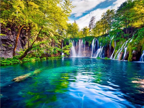 Waterfall Scenery Wallpaper by MywallpaperShop