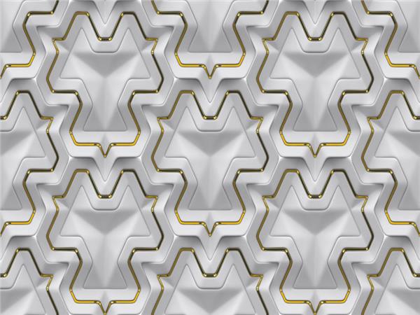 3D Geometric Design Wallpaper by MywallpaperShop