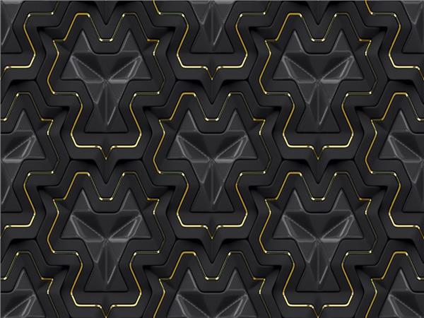 3D Geometric Design Wallpaper by MywallpaperShop