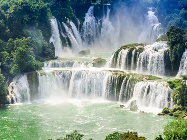 Waterfall Scenery Wallpaper by MywallpaperShop