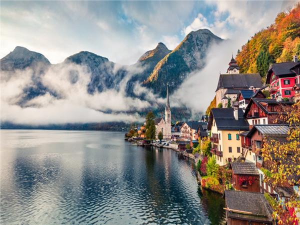 Hallstatt Nature Scenery 075-2 Wallpaper by MywallpaperShop