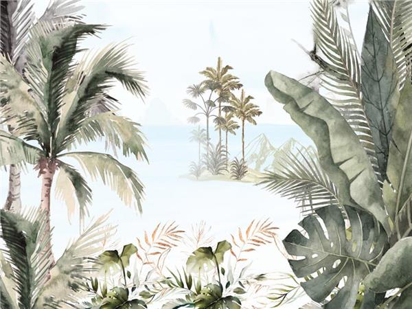 Tropical Design Custom Design Wallpaper by MywallpaperShop